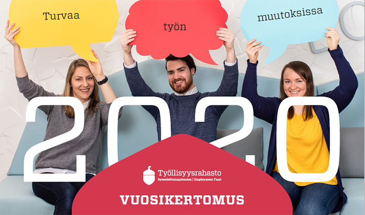 Työllisyysrahaston vuosikertomus 2020